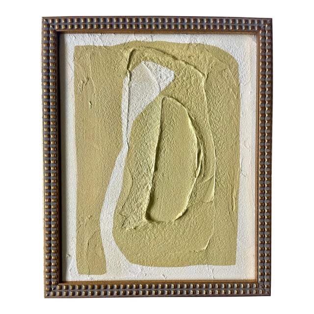 2026 "Paola" Abstract Minimalist Painting on Canvas by Artist r.k. Red For Sale