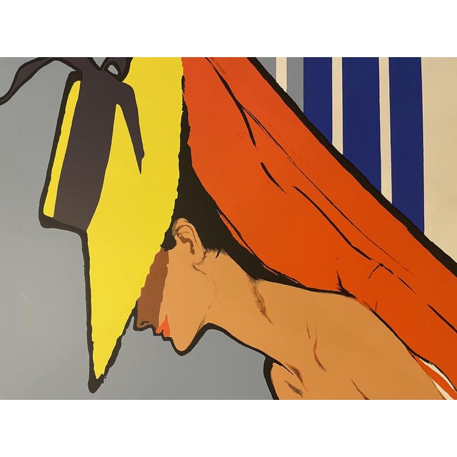 Rene Gruau Relax\. Compagnie Maritime des CHARGEURS REUNI, 1973 Silkscreen 100 x 65 cm This piece is attributed to the...