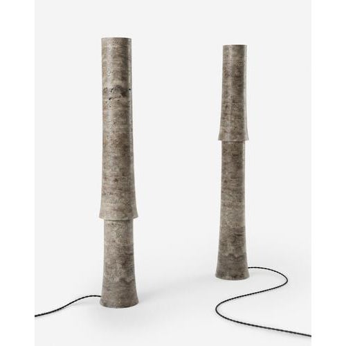 Not Yet Made - Made To Order 01 Floor Lamp in Travertine by Pietro Franceschini For Sale - Image 5 of 9