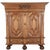 Antique Baroque Cabinet in Oak, 1700 For Sale