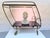 Mid-Century Modern Italian Table Lamp with a Womans Head Made of Ceramic, 70s/80s Design, 1970s For Sale - Image 3 of 15