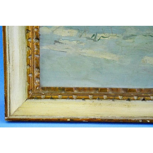 Alberto Carosi, Landscape View, 20th Century, Oil Painting on Board, Framed For Sale - Image 18 of 18