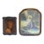 1920s Antique Religious Portrait Diptych – Christ Child & Christ in Gethsemane For Sale