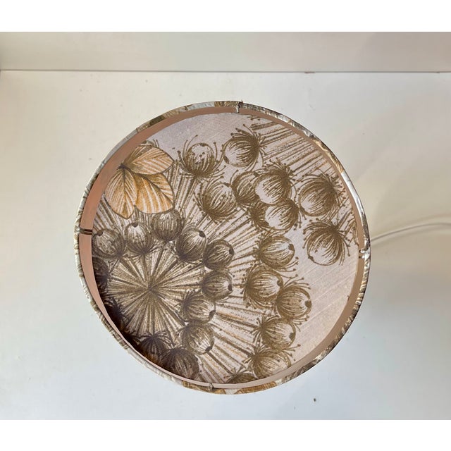 Glass Swedish Modern Table Lamp in the style of Josef Frank, 1970s For Sale - Image 7 of 8