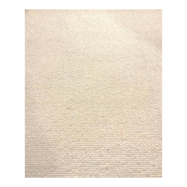 Kravet Design: 36347.101 Woven Cream Solid Designer Fabric - 8 Yards For Sale