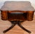 1930 English Regency Mahogany & Leather Top Center Table / Hall Table For Sale - Image 6 of 15