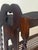 English Gothic Revival Oak Canterbury Bookcase with Original Cane, 1890 For Sale - Image 10 of 14
