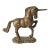 Vintage Brass Unicorn Figurine For Sale