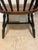 English Late 20th Century Homestead House Vintage Colonial-Style Windsor Arm Chair For Sale - Image 3 of 12