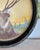 Antique the American Art Works Pre-Prohibition Era Red Stag/Elk Beer Serving Metal Lithograph Tray For Sale - Image 9 of 9
