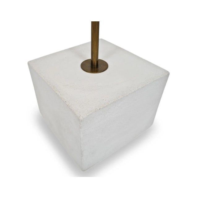 Brass Handle Side Table For Sale - Image 4 of 5