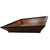 Tribal Vintage Asian 16" Dark Wood & Bamboo Serving Tray Ethnic Home Decor Party For Sale - Image 3 of 14