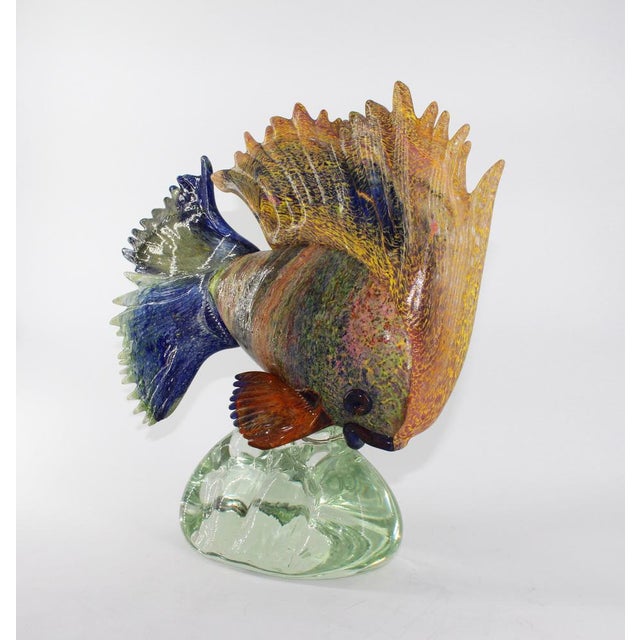 Murano Glass Tropical Fish by MadeForSoul For Sale - Image 4 of 8