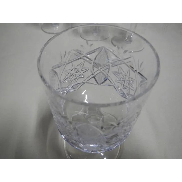 Crystal Glasses, 1950s, Set of 12 For Sale - Image 9 of 13