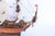 Art Deco Handcrafted "Ingermanland" Ship Model – Exquisite 18th Century Maritime Replica For Sale - Image 3 of 9