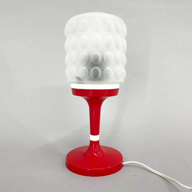 Mid-Century Modern Mid-Century Table Lamp attributed to Elektroinstala Jilove, Czechoslovakia, 1970s For Sale - Image 3 of 8