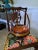 1940s Vintage Lacquered Cypress Chinese Basket For Sale - Image 9 of 10