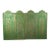 1930s Four Carved Indian Style Wooden Panels in Green For Sale
