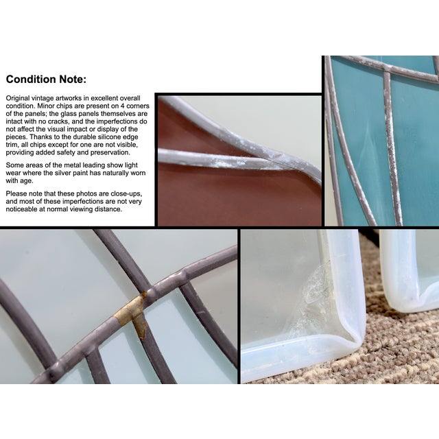 Vintage Movie-Inspired Stained Glass Style Art Panels – Marilyn Monroe, Fred Astaire, Ginger Rogers, Gene Kelly, Cyd Charisse For Sale - Image 18 of 18