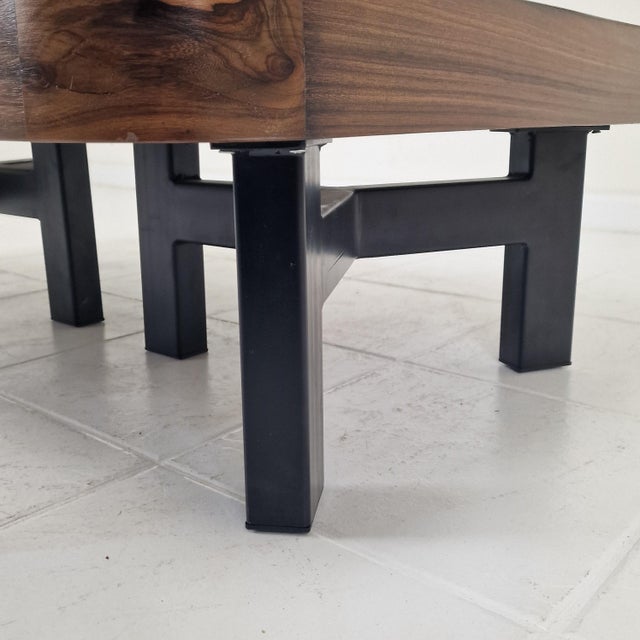 Etched Brass Coffee Table from Felix De Boussy, Belgium, 1976 For Sale - Image 13 of 17