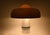 Plastic and metal lamp by Luigi Massoni, Brumbury model. Double switch to choose to illuminate part or all of the lamp....