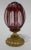 Hollywood Regency Baldi Ruby Egg Cut to Clear 24-Karat Gold For Sale - Image 3 of 9