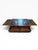2010s Theodore Alexander Armoury Collection Etched Brass Cocktail Table For Sale - Image 9 of 14