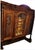 French Reproduction Solid Wood China Cabinet For Sale - Image 3 of 11