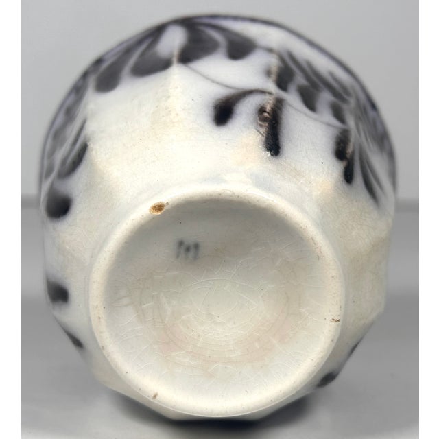 Black Early 19th Century Staffordshire Flow Black Mulberry Ironstone Cup & Saucer For Sale - Image 8 of 15