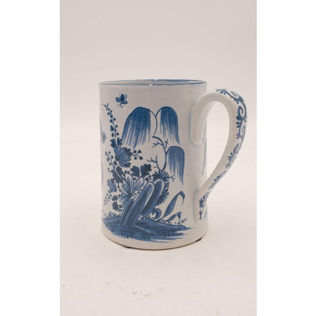 Royal Delft Set of 4 Various Royal Delft Porcelain Items C-30 Urns, C-58 Mug, Hexagon Box For Sale - Image 4 of 12