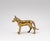 Hollywood Regency Stylized Brass Greyhound Sculpture on Marble Base, 1960s For Sale - Image 13 of 18