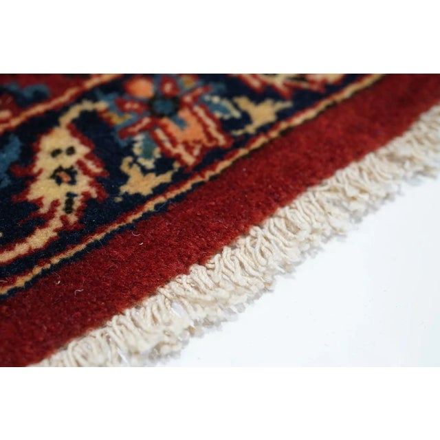 Fine Antique Persian Isfahan Rug 6'10'' X 11'0'' For Sale - Image 9 of 12