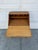 Vintage Colonial Revival Drop-Front Secretary Writing Desk With Turned Legs and Interior Compartments For Sale - Image 9 of 12