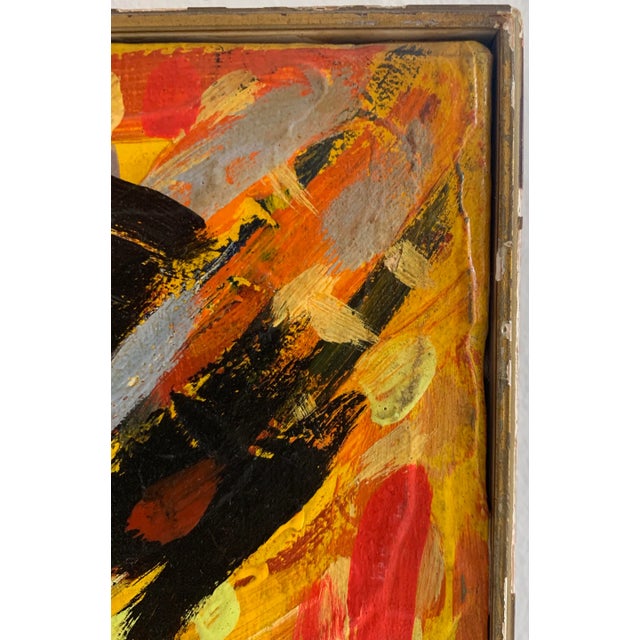 A. Tartaglione Painting Signed Acrylic on Canvas Painting For Sale In Los Angeles - Image 6 of 9