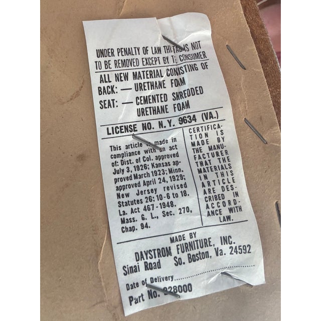 Daystrom 1970’s Swivel Barstools - Set of 4 For Sale - Image 12 of 12