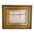 Antique Gold Wood Picture Frame – Heavy Gilt Cove Moulding For Sale