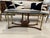 Mid 20th Century Lyre Coffee Table With Marble Top For Sale - Image 5 of 7