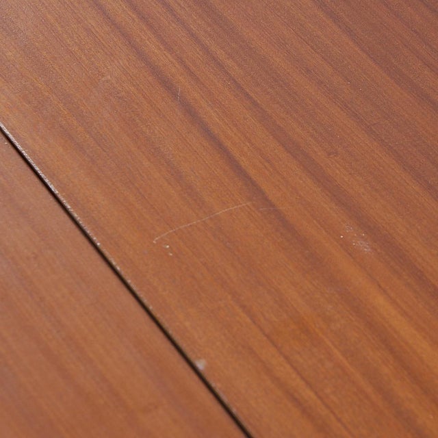 Brown Mid-Century Table Transformable Into Game Table, 1950s For Sale - Image 8 of 17