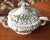 Traditional Vintage Italian Ceramic Lidded Soup Tureen With Ladle-Signed For Sale - Image 3 of 12