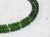 Vintage 14k Gold Tsavorite Bead Choker Necklace, 65 Carats, 16.5" For Sale - Image 4 of 7