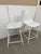 2020s Article Svelti Pure White Counter Stools, Pair For Sale - Image 5 of 12