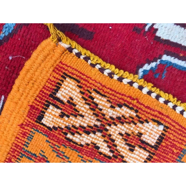 Vintage Moroccan Tribal Rug For Sale - Image 12 of 13