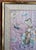 19th Century Chinese Fine Silk Embroidered Panel With Figures on Purple Ground For Sale - Image 4 of 16
