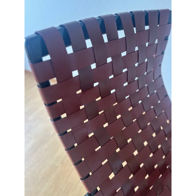 1970s Leather Armchair Pernilla by Bruno Mathsson for Dux, 1970s For Sale - Image 5 of 9