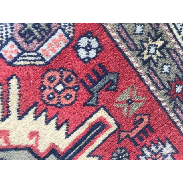 Vintage Fine Caucasian Shirvan Rug For Sale - Image 11 of 13