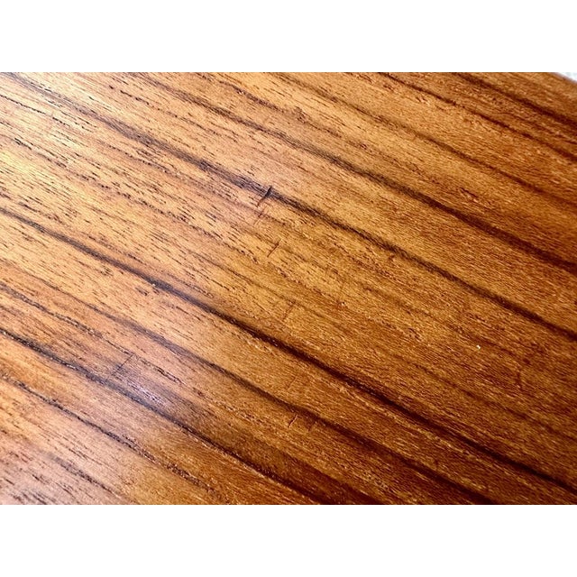 Wood Minimalist Teakwood Wall Shelf, Germany, 1960s For Sale - Image 7 of 17