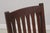 Brown Pair of Stickley Mission Oak Chairs c.2023 For Sale - Image 8 of 16