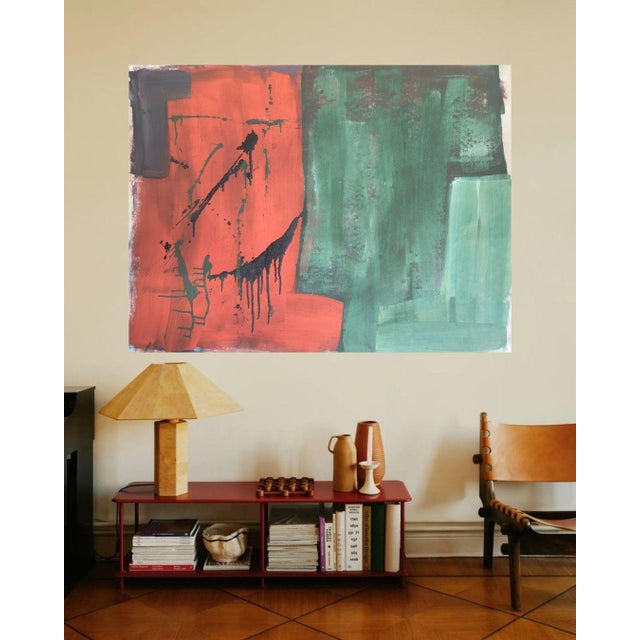 Early 21st Century Alice Maier, Re-Nouveau N°14, 2025, Acrylic on Canvas For Sale - Image 5 of 11