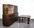 1930s Art Deco Writing Dresser with Table in the Style of Bruno Paul, 1930s, Set of 2 For Sale - Image 5 of 18