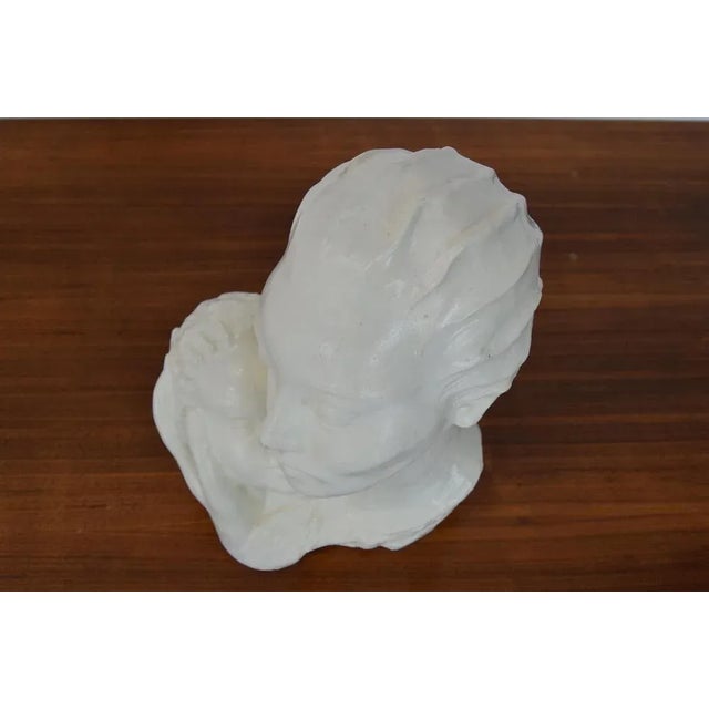 Art Deco Ceramic Bust, 1938 For Sale - Image 11 of 13